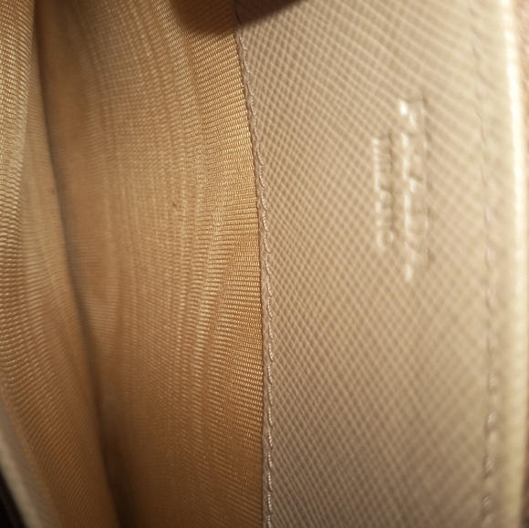 Prada Saffiano Leather Bow Long Zip Wallet - Picture 13 of 14